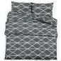 vidaXL Bettwäsche-Set Grau 140x200 cm Baumwolle vidaXL Bettwäsche-Set Grau 140x200 cm Baumwolle