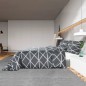 vidaXL Bettwäsche-Set Grau 140x200 cm Baumwolle vidaXL Bettwäsche-Set Grau 140x200 cm Baumwolle
