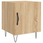 vidaXL Nachttisch Sonoma-Eiche 40x40x50 cm Holzwerkstoff vidaXL Nachttisch Sonoma-Eiche 40x40x50 cm Holzwerkstoff