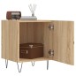 vidaXL Nachttisch Sonoma-Eiche 40x40x50 cm Holzwerkstoff vidaXL Nachttisch Sonoma-Eiche 40x40x50 cm Holzwerkstoff