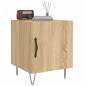 vidaXL Nachttisch Sonoma-Eiche 40x40x50 cm Holzwerkstoff vidaXL Nachttisch Sonoma-Eiche 40x40x50 cm Holzwerkstoff