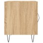 vidaXL Nachttisch Sonoma-Eiche 40x40x50 cm Holzwerkstoff vidaXL Nachttisch Sonoma-Eiche 40x40x50 cm Holzwerkstoff