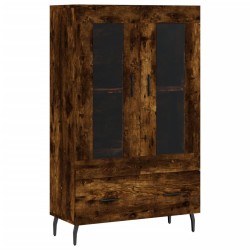 vidaXL Highboard Räuchereiche 69,5x31x115 cm Holzwerkstoff