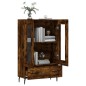 vidaXL Highboard Räuchereiche 69,5x31x115 cm Holzwerkstoff vidaXL Highboard Räuchereiche 69,5x31x115 cm Holzwerkstoff
