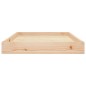 vidaXL Hundebett 91,5x64x9 cm Massivholz Kiefer vidaXL Hundebett 91,5x64x9 cm Massivholz Kiefer
