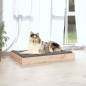 vidaXL Hundebett 91,5x64x9 cm Massivholz Kiefer vidaXL Hundebett 91,5x64x9 cm Massivholz Kiefer