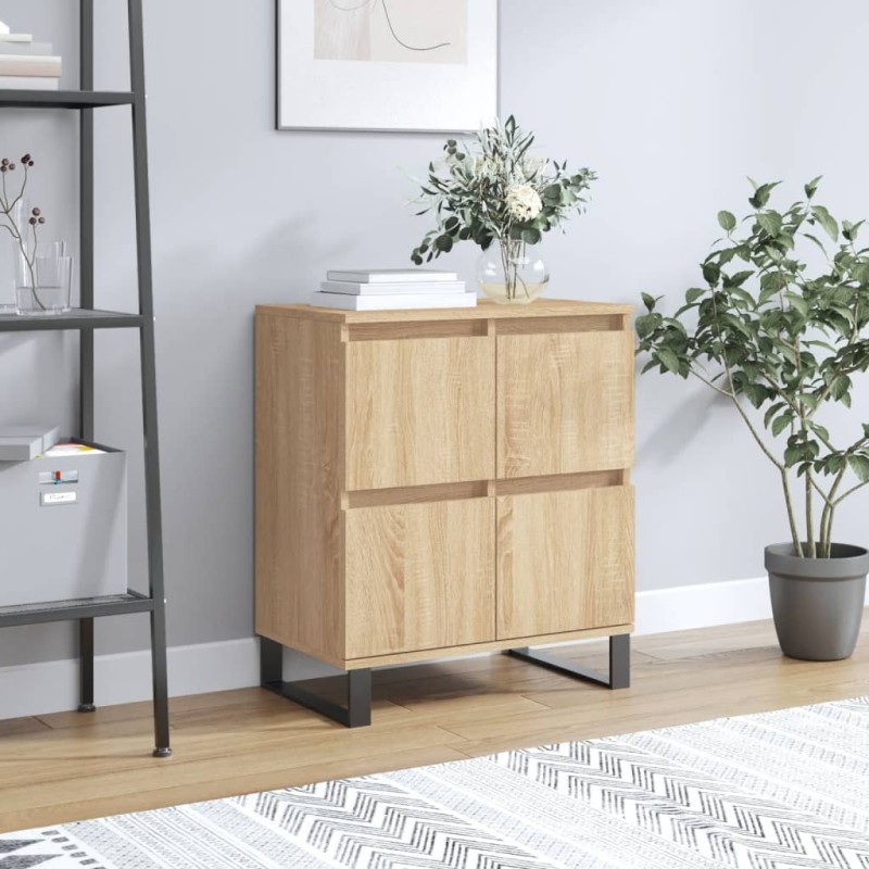 vidaXL Sideboard Sonoma-Eiche 60x35x70 cm Holzwerkstoff vidaXL Sideboard Sonoma-Eiche 60x35x70 cm Holzwerkstoff