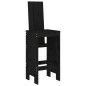 vidaXL Barhocker 2 Stk. Schwarz 40x42x120 cm Massivholz Kiefer vidaXL Barhocker 2 Stk. Schwarz 40x42x120 cm Massivholz Kiefer