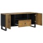 vidaXL TV-Schrank 105x33,5x46 cm Massivholz Mango & Holzwerkstoff vidaXL TV-Schrank 105x33,5x46 cm Massivholz Mango & Holzwerkstoff