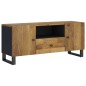 vidaXL TV-Schrank 105x33,5x46 cm Massivholz Mango & Holzwerkstoff vidaXL TV-Schrank 105x33,5x46 cm Massivholz Mango & Holzwerkstoff