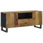 vidaXL TV-Schrank 105x33,5x46 cm Massivholz Mango & Holzwerkstoff vidaXL TV-Schrank 105x33,5x46 cm Massivholz Mango & Holzwerkstoff