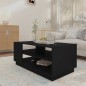 vidaXL Couchtisch Schwarz 102x55x43 cm Holzwerkstoff vidaXL Couchtisch Schwarz 102x55x43 cm Holzwerkstoff