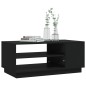 vidaXL Couchtisch Schwarz 102x55x43 cm Holzwerkstoff vidaXL Couchtisch Schwarz 102x55x43 cm Holzwerkstoff