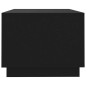 vidaXL Couchtisch Schwarz 102x55x43 cm Holzwerkstoff vidaXL Couchtisch Schwarz 102x55x43 cm Holzwerkstoff