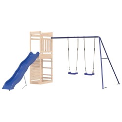 vidaXL Spielturm Massivholz Kiefer