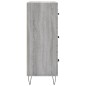 vidaXL Sideboard Grau Sonoma 69,5x34x90 cm Holzwerkstoff vidaXL Sideboard Grau Sonoma 69,5x34x90 cm Holzwerkstoff