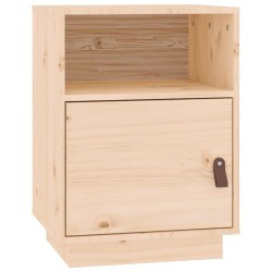 vidaXL Nachttisch 40x34x55 cm Massivholz Kiefer