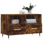vidaXL TV-Schrank Räuchereiche 80x36x50 cm Holzwerkstoff vidaXL TV-Schrank Räuchereiche 80x36x50 cm Holzwerkstoff