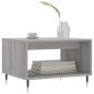 vidaXL Couchtisch Grau Sonoma 60x50x40 cm Holzwerkstoff vidaXL Couchtisch Grau Sonoma 60x50x40 cm Holzwerkstoff