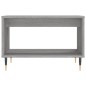 vidaXL Couchtisch Grau Sonoma 60x50x40 cm Holzwerkstoff vidaXL Couchtisch Grau Sonoma 60x50x40 cm Holzwerkstoff