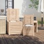 vidaXL 3-tlg. Gartenbox-Set Massivholz Kiefer vidaXL 3-tlg. Gartenbox-Set Massivholz Kiefer