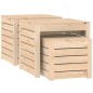 vidaXL 3-tlg. Gartenbox-Set Massivholz Kiefer vidaXL 3-tlg. Gartenbox-Set Massivholz Kiefer