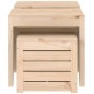 vidaXL 3-tlg. Gartenbox-Set Massivholz Kiefer vidaXL 3-tlg. Gartenbox-Set Massivholz Kiefer
