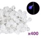vidaXL Lichterkette Kugeln 40 m 400 LED Blau 8 Funktionen vidaXL Lichterkette Kugeln 40 m 400 LED Blau 8 Funktionen