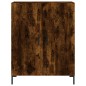vidaXL Sideboard Räuchereiche 69,5x34x90 cm Holzwerkstoff vidaXL Sideboard Räuchereiche 69,5x34x90 cm Holzwerkstoff