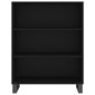Highboard Schwarz 69,5x34x180 cm Holzwerkstoff Highboard Schwarz 69,5x34x180 cm Holzwerkstoff