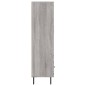 vidaXL Highboard Grau Sonoma 69,5x31x115 cm Holzwerkstoff vidaXL Highboard Grau Sonoma 69,5x31x115 cm Holzwerkstoff