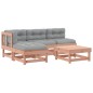 vidaXL 5-tlg. Garten-Lounge-Set mit Kissen Massivholz Douglasie vidaXL 5-tlg. Garten-Lounge-Set mit Kissen Massivholz Douglasie