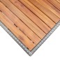 vidaXL Gartentisch Grau 120x70x66 cm Akazie Massivholz vidaXL Gartentisch Grau 120x70x66 cm Akazie Massivholz