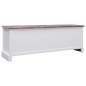 vidaXL Flurbank Braun 115x30x40 cm Holz 
