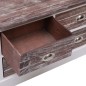 vidaXL Flurbank Braun 115x30x40 cm Holz 