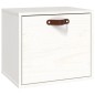 vidaXL Wandschrank Weiß 40x30x35 cm Massivholz Kiefer vidaXL Wandschrank Weiß 40x30x35 cm Massivholz Kiefer