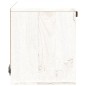 vidaXL Wandschrank Weiß 40x30x35 cm Massivholz Kiefer vidaXL Wandschrank Weiß 40x30x35 cm Massivholz Kiefer