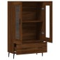 vidaXL Highboard Braun Eichen-Optik 69,5x31x115 cm Holzwerkstoff vidaXL Highboard Braun Eichen-Optik 69,5x31x115 cm Holzwerkstoff