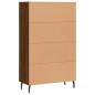 vidaXL Highboard Braun Eichen-Optik 69,5x31x115 cm Holzwerkstoff vidaXL Highboard Braun Eichen-Optik 69,5x31x115 cm Holzwerkstoff