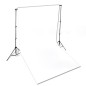 vidaXL Fotohintergrund Baumwolle Weiß 300 x 300 cm vidaXL Fotohintergrund Baumwolle Weiß 300 x 300 cm