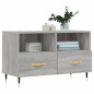 vidaXL TV-Schrank Grau Sonoma 80x36x50 cm Holzwerkstoff