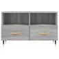 vidaXL TV-Schrank Grau Sonoma 80x36x50 cm Holzwerkstoff