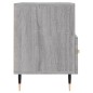 vidaXL TV-Schrank Grau Sonoma 80x36x50 cm Holzwerkstoff