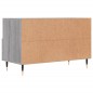 vidaXL TV-Schrank Grau Sonoma 80x36x50 cm Holzwerkstoff