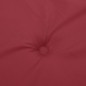 vidaXL Gartenbank-Auflage Weinrot 100x50x3 cm Oxford-Gewebe vidaXL Gartenbank-Auflage Weinrot 100x50x3 cm Oxford-Gewebe