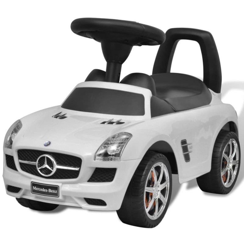 vidaXL Mercedes Benz Kinderauto Fußantrieb Weiß vidaXL Mercedes Benz Kinderauto Fußantrieb Weiß