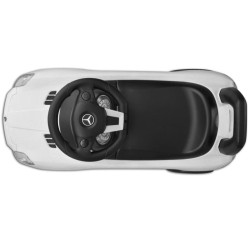 vidaXL Mercedes Benz Kinderauto Fußantrieb Weiß
