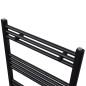 Handtuchheizkörper Warmwasser Gerade Schwarz 480x480 mm Handtuchheizkörper Warmwasser Gerade Schwarz 480x480 mm