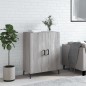 vidaXL Sideboard Grau Sonoma 69,5x34x90 cm Holzwerkstoff vidaXL Sideboard Grau Sonoma 69,5x34x90 cm Holzwerkstoff