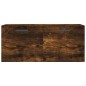 vidaXL Wandschrank Räuchereiche 80x36,5x35 cm Holzwerkstoff vidaXL Wandschrank Räuchereiche 80x36,5x35 cm Holzwerkstoff
